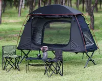 Outdoor Portable Waterproof Smart Camp Cot, Sleeping Bed