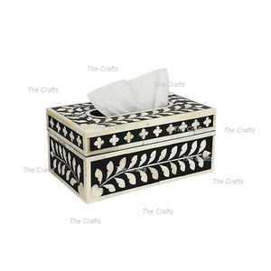 Boîte à mouchoirs en nacre de dernière génération, en forme rectangulaire en bois, pour restaurant et hôtel - Product Image 6
