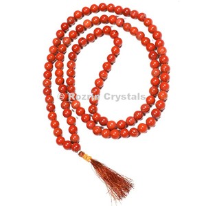 Best price healing Red Jasper Jap Mala - Product Image 1