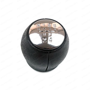 ปุ่มคันเกียร์5สปีด BSP535,ปุ่มโครเมี่ยมสีดำสำหรับ Vauxhall Vectra B, Vectra C, Astra G, Corsa - Product Image 1