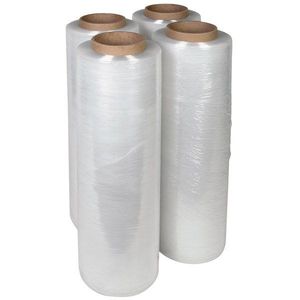 Direct Factory Price Wholesale Colored Casting Packaging Plastic Shrink Wrap Pe Cling Pallet Stretch Jumbo Roll Film OEM