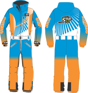 Combinaison de neige de Ski rétro pour hommes, coupe-vent, imperméable, pour l'hiver, course, Ski, course, personnalisés - Product Image 4