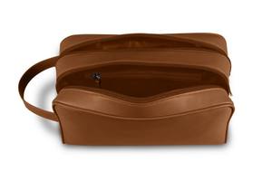 Travel <b>Toiletry</b> <b>Bag</b> <b>Leather</b> Cosmetic Makeup Organizer - Product Image 2