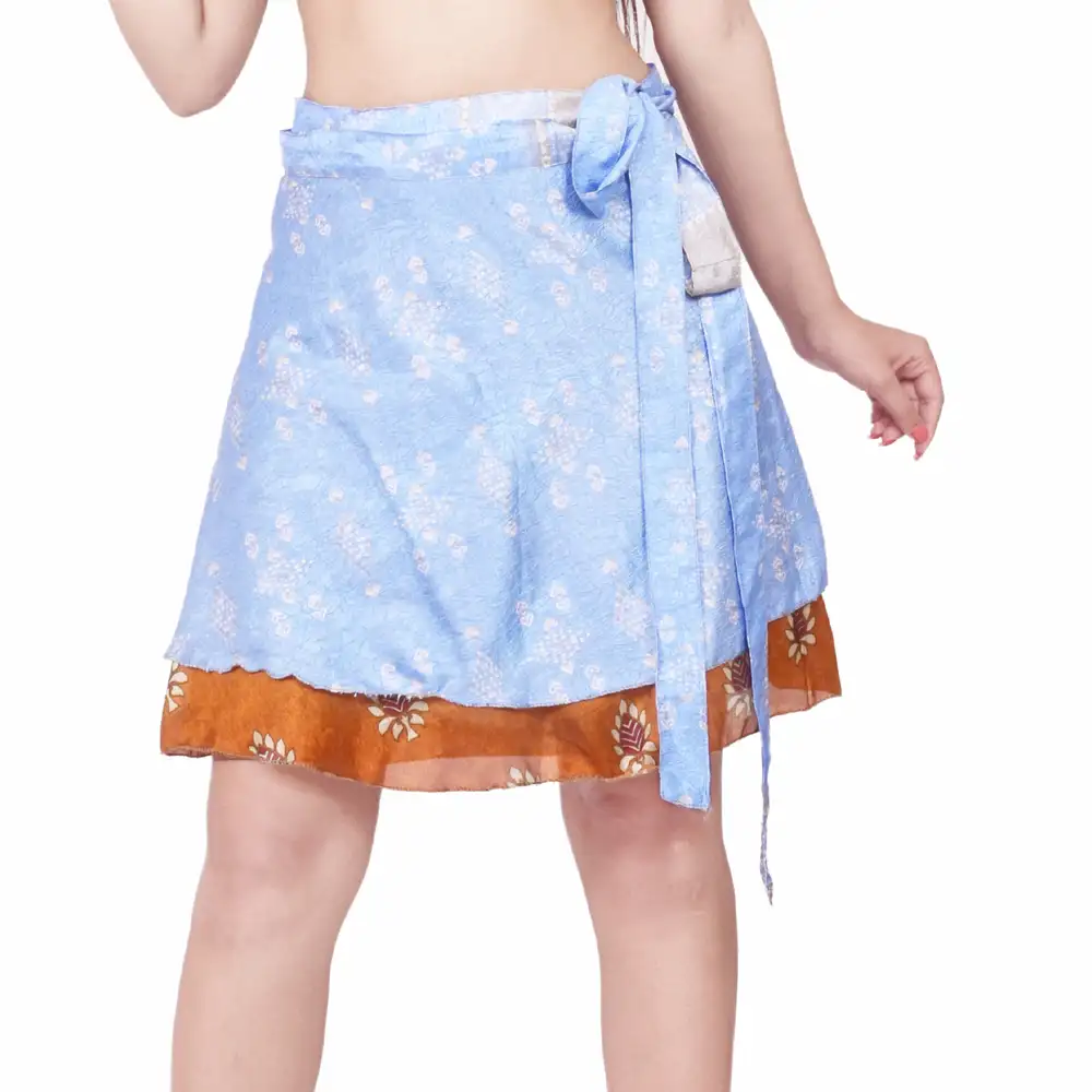 Bohemian Indian Sari Magic Sari Skirt