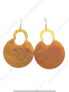 Pendientes hechos a mano de hueso de búhos para mujer, joyería de moda de la India, artesanías de alta calidad - Product Image 2