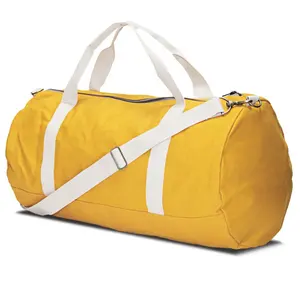 भारी शुल्क कैनवास Duffel बैग सभी प्रयोजन सामरिक आउटडोर Duffle बैग जिम यात्रा सामान Duffel बैग