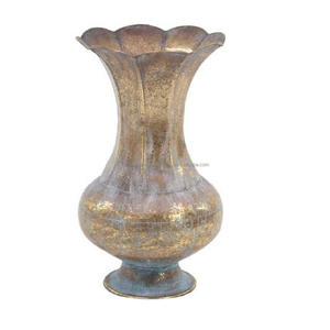 Vase de fleurs en fer de haute qualité, bas prix, pour la décoration de la chambre, Pot de fleurs en métal, vente chaude - Product Image 2