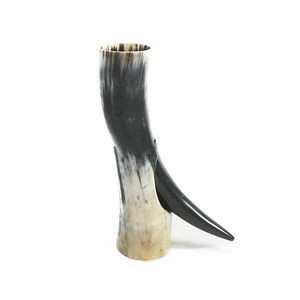Mug Viking en Corne, Tasse Médiévale, Chope à Bière, Mug à Café, Vaisselle Rustique avec Emballage Rembourré pour Bar à Domicile ou Cadeau - Product Image 1