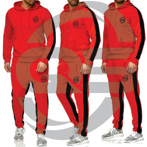 Trajes de chándal con capucha para hombre, conjunto de chándal personalizado, OEM, venta al por mayor - Product Image 1