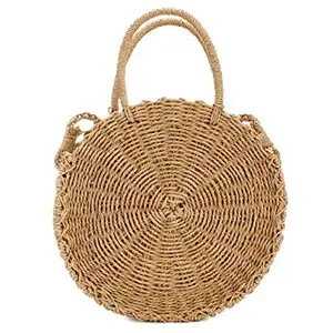 Fashion hand made mini handbag shopping basket woven straw bag basket bag