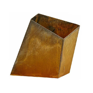 Nouvel ensemble de trois pots de fleurs exigeants avec plateau Pots de jardinière galvanisés de la meilleure qualité pour la décoration de bureau et de balcon - Product Image 2