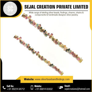 Cadena de Piedras Preciosas de la Mejor Calidad con Piedras y Colgante en Venta, Joyería de Plata de Ley 925 al por Mayor, Nuevo Diseño de Alta Calidad - Product Image 3