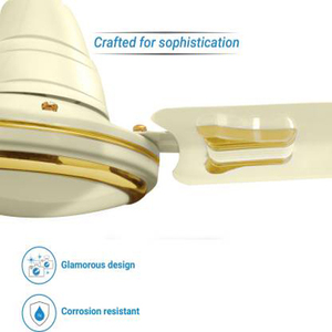 Blanco marfil y ventilador de techo REVE ventilador de techo 1200 mm ventilador de techo de nuevo 2020 - Product Image 2