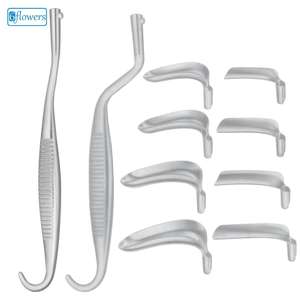 Scherback Manual Speculum Set Instrumentos quirúrgicos de acero inoxidable Base para fuente de alimentación manual - Product Image 1