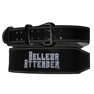 Personalizable 4 \ "Pro Grado Cuero de vaca Gimnasio Cinturón de levantamiento de pesas Hebilla de acero ajustable-Bolsas de energía - Product Image 5