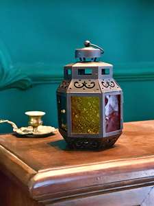 Bougeoirs arabes pour le Ramadan, porte-bougies, pour la suspension murale, Style marocain, lanterne pour l'extérieur - Product Image 4