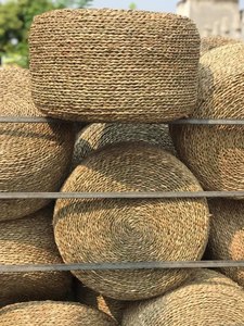 Ronda de jacinto de agua, cojín hecho a mano de VIETNAM/Rachel: + 84896436456 - Product Image 4