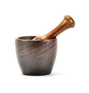 Natural Wood <b>Mortar</b> & <b>Pestle</b> Spice Use and Customized Size and Cheap Price with Round Shale and Unpolished - Product Image 2