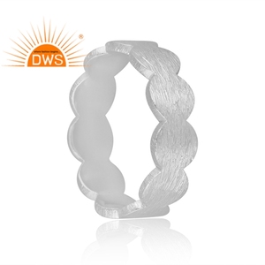 Nouvelle bague fine en argent sterling faite à la main pour femme 2026 – Fabricant de bijoux en argent - Product Image 3
