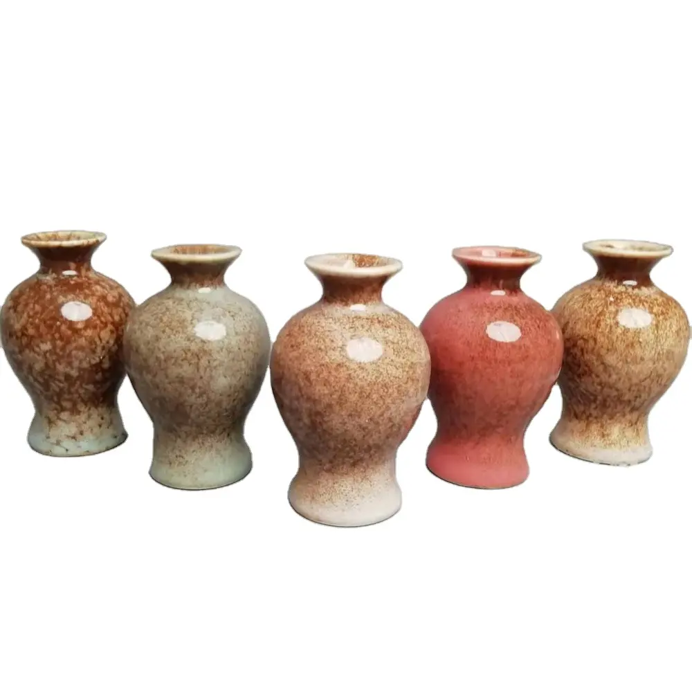 Trung Quốc Phong Cách Hiện Đại <span class=keywords><strong>Gốm</strong></span> Mini <span class=keywords><strong>Trắng</strong></span> Ceramic Vase Cho Hoa