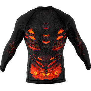 Compression Shirts Long Sleeve <b>BJJ</b> & MMA Rash Guard for Unisex-Stretch Quick Dry OEM Service Spandex/Polyester - Product Image 6