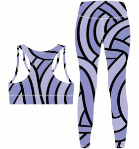 2024 sujetador personalizado y mallas conjunto de Yoga ropa de entrenamiento para mujeres Yoga ropa atlética conjunto de ropa de gimnasio - Product Image 5