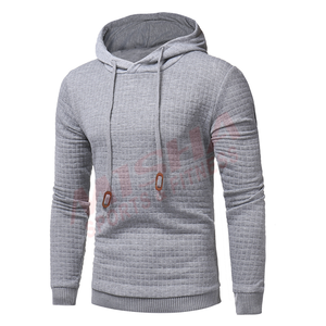 Custom Gym Sports Hoodie Plain Oversized Pullover Hoodie For Men - Product Image 2