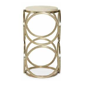 Nueva tendencia, mesa de centro de cristal de acero metálico, estilo americano, acabado dorado, decoraciones de muebles de Villa para restaurante en casa de alta calidad - Product Image 6