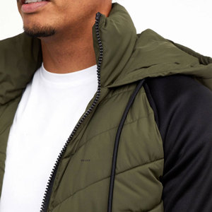 OEM-chaqueta acolchada con estampado personalizado para hombre, abrigo de invierno cálido con burbujas, para exteriores - Product Image 3