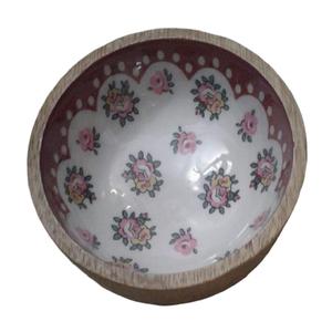 Bonne qualité dernier modèle Dessus de table fantaisie Articles pour la maison Bol en bois d'acacia pour restaurant, hôtel, maison, mariage à bas prix - Product Image 1