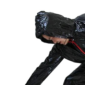 Men's & Women's Gym Workout Weight Loss <b>Sauna</b> <b>Suit</b> Fitness Exercise PVC Sweat <b>Sauna</b> Clothes - Product Image 4