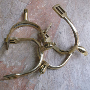 Brass Spurs Ladies Campdraft Spurs - Product Image 6