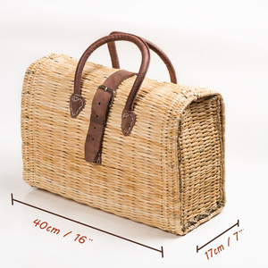 Sac cabas naturel tendance, grande taille - Product Image 1