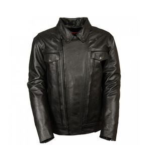Blouson Standard de haute qualité en cuir de vache, veste de moto - Product Image 1