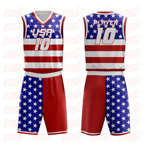 Custom your own team basketball uniforms reversible basketball jersey set - Product Image 4
