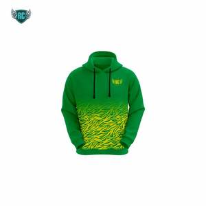 OEM USA unisexe pull sweat à capuche ensemble 100% polyester impression par sublimation personnalisé XS polaire hiver tissu motif solide - Product Image 5
