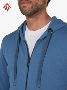 Sudaderas de lana con cremallera personalizadas para hombre Sudadera con capucha unisex transpirable de Pakistán Sudadera de invierno French Terry - Product Image 5