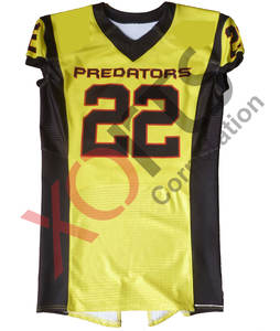 Maillots d'entraînement de football américain réversibles grande taille, respirants, imprimés par sublimation, pour la vente en gros - Product Image 2