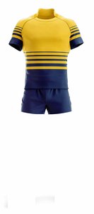 Ensemble complet respirant de haute qualité Uniforme de rugby Version de joueur supérieur Vêtements de rugby américains Haut d'uniforme de rugby d'équipe de stock - Product Image 5