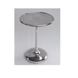 ตกแต่งบ้านห้องนั่งเล่นห้องนอนโต๊ะกาแฟหินอ่อนโต๊ะกลมโต๊ะข้างทันสมัยพร้อมสีเงิน - Product Image 5