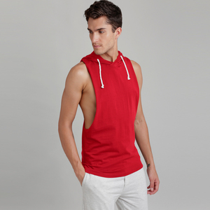 Camisetas sin mangas deportivas para gimnasio para hombre, camisetas sin mangas atléticas de algodón 100%, camisetas sin mangas musculares transpirables y de secado rápido - Product Image 6