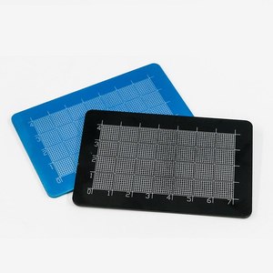 Instruments de chirurgie plastique nasale en acier inoxydable médical, plaque de sculpture pour prothèse nasale, couleur noire avec graphique - Product Image 4