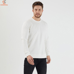 Sweat-shirts à col rond imprimés avec logo personnalisé pour hommes OEM haut de sport décontracté hiver tissu polaire approvisionnement en gros pas cher prix - Product Image 5