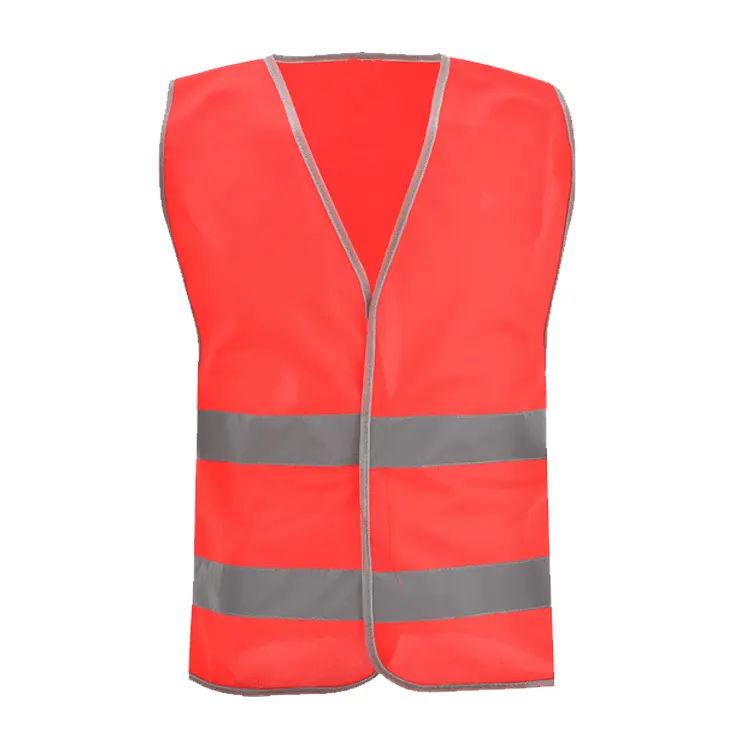 Veste de sécurité 100% polyester, haute qualité, nouveau design, veste de travail réfléchissante sur la route