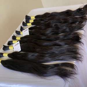 Extensión de cabello humano 100% virgen, sin procesar, a granel, remy, a granel - Product Image 3