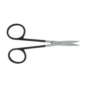 Jabaley-Tijeras dentadas de acero inoxidable alemán, supercorte, 5 pulgadas (12,5 cm), rectas o curvadas - Product Image 3