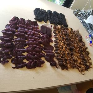 Prix d'usine Extensions de cheveux humains vietnamiens Remy Grade Loose Deep Wave, tissage de cheveux 8-34 pouces, super lots doubles, 100g - Product Image 3