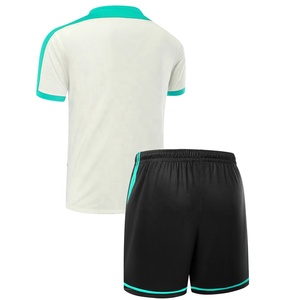 Ropa de equipo de fútbol personalizada de alta calidad, conjunto completo de camiseta de fútbol profesional personalizado sublimado para hombres, conjunto de uniforme de camiseta de fútbol - Product Image 4