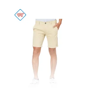 OEM/ODM hersteller männer der mode mittleren taille khaki shorts hosen für männer made in Vietnam