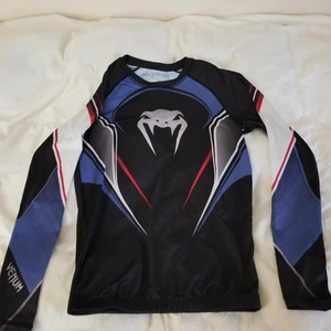 Maillot de compression 3D sublimé 100 % polyester SMART FABRIC à séchage rapide pour le sport, le fitness et la mode MMA - Product Image 1